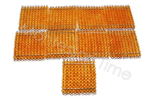 Golden Bead Hundred Square (45pieces)