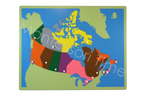 Canada Puzzle Map